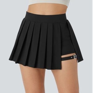 HALARA Black Mini Skirt (Skort)